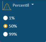 percentil seleccionado